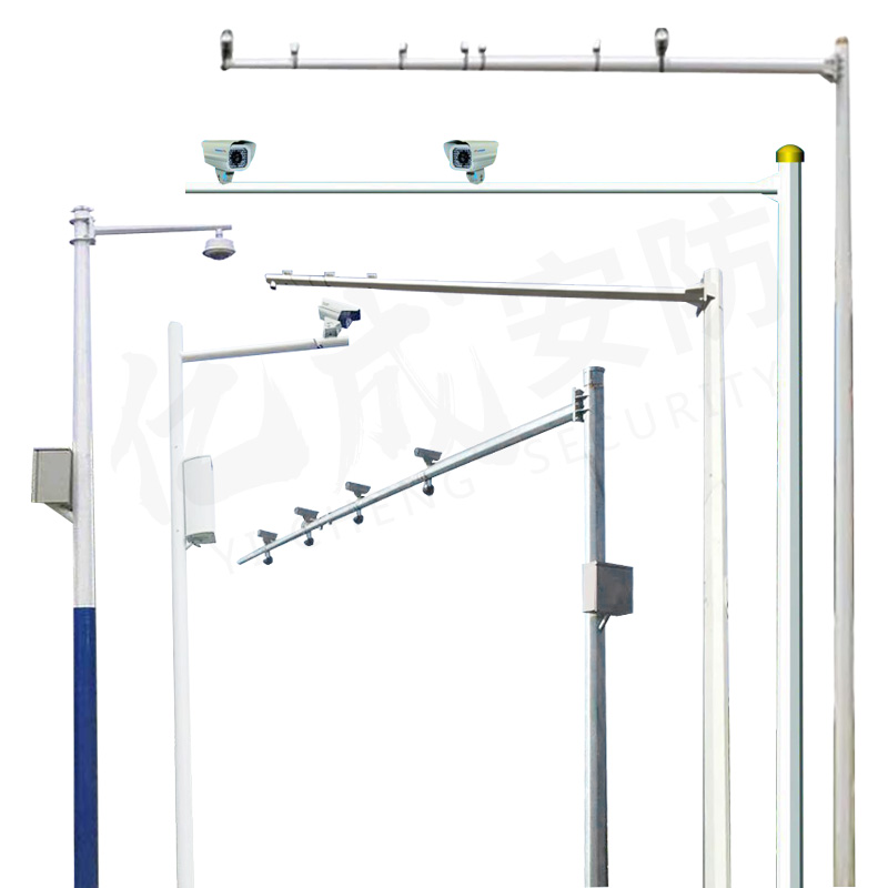 <b>八角監(jiān)控立桿8米6米6.5米道路交通</b>